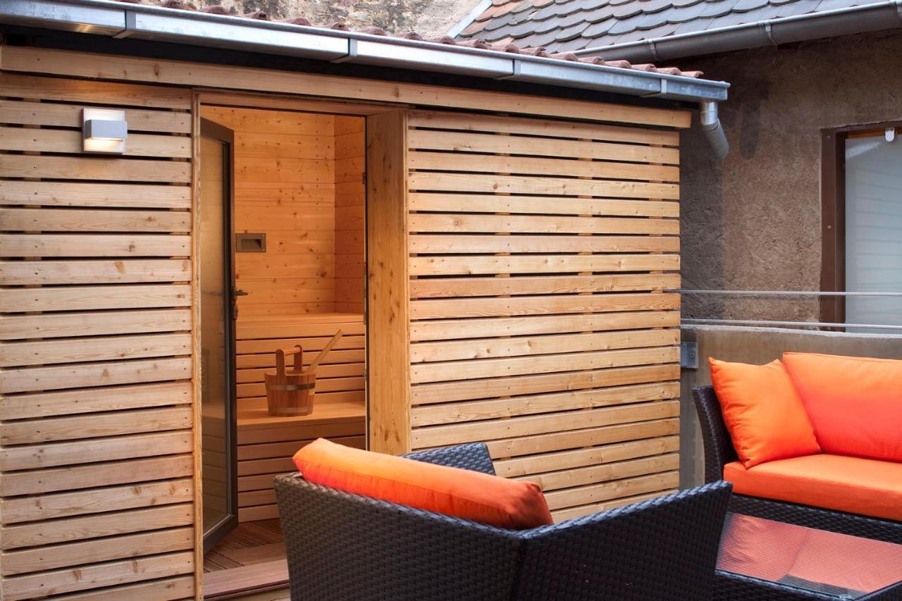 Chambre Double avec Terrasse et Sauna Privé